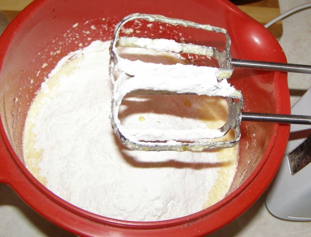 Ciasto ucierane z borówkami