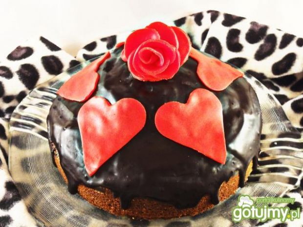 Ciasto- Walentynkowe Love