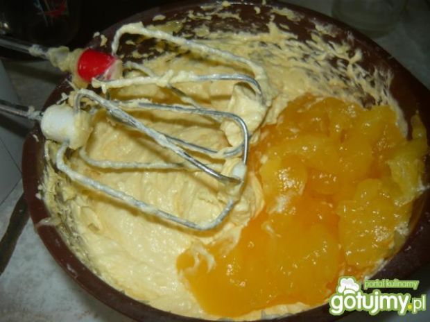 Ciasto z ananasem wg Danusi