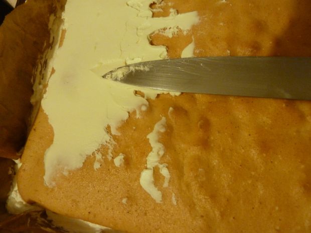 Ciasto z masą cytrynową i masą mascarpone
