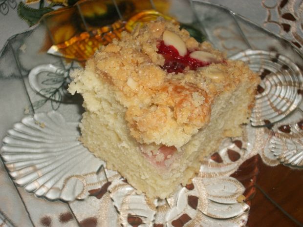 Ciasto z truskawkami i kruszonką wg Zub3ra