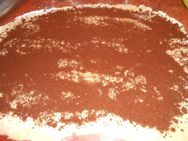 Ciasto zawijane z kakao