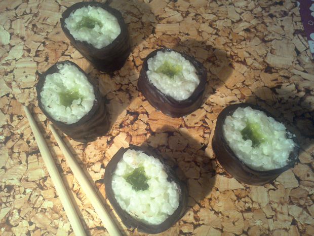 Deserowe sushi- hosomaki 