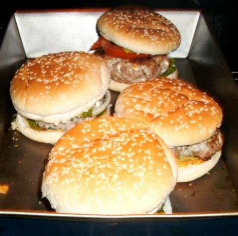 Domowe hamburgery