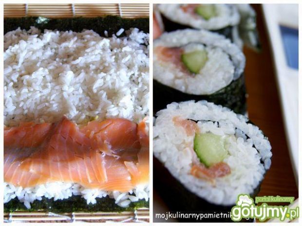 Domowe sushi maki