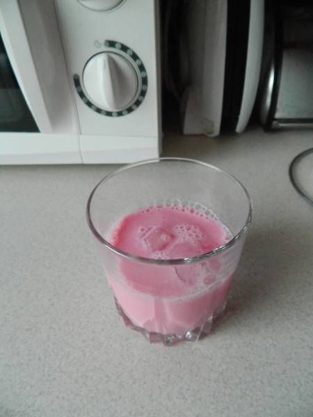 Drink "różowa  pantera"