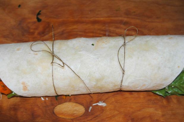 Dyniowa tortilla