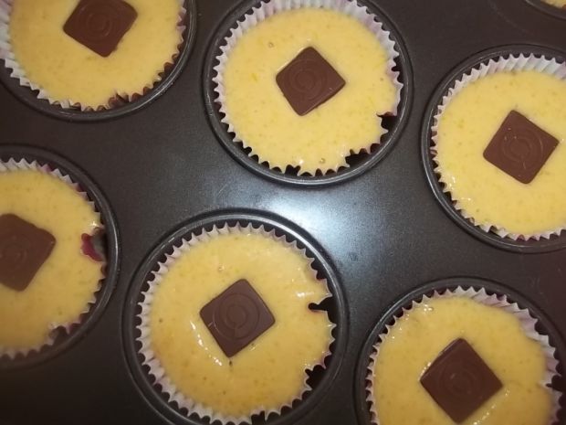 Dyniowe muffinki z czekoladą