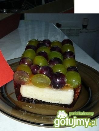 Efektowne ciasto z winogronami