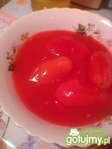 Fasolka z pomidorami z puszki