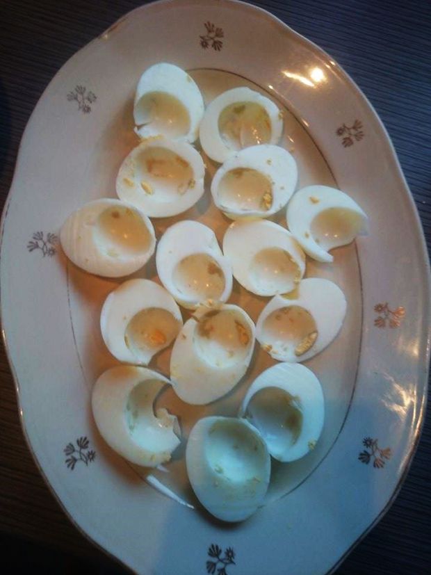 faszerowane jajka