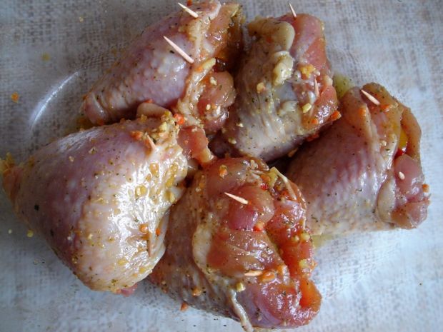 faszerowane pałki kurczaka