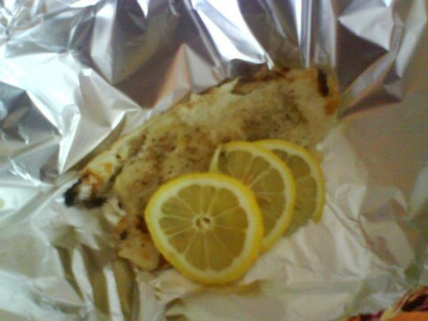 Filet rybny pieczony w folii