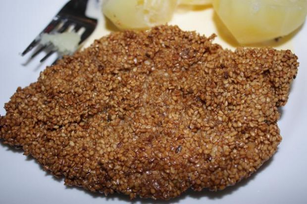 Filet z kurczaka w sezamowej panierce