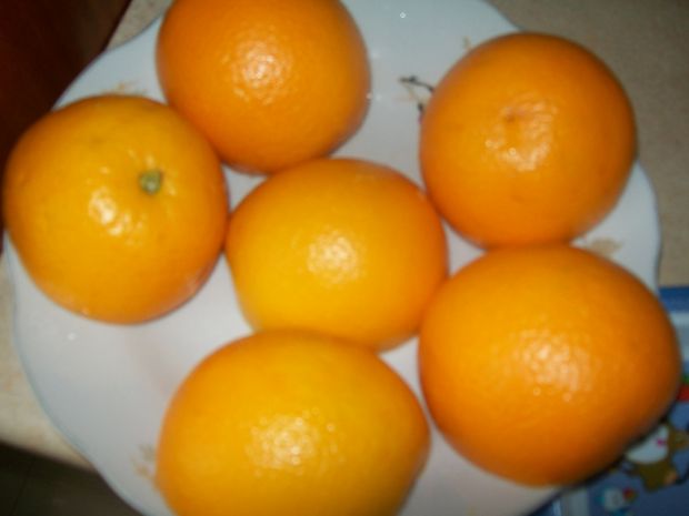 Galaretki w pomarańczach