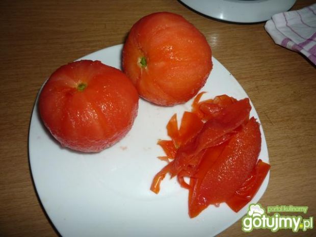 Gazpacho pomidorowe z bazylią i oregano 