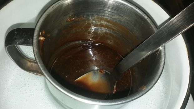 Gofry z bitą śmietaną i czekoladą