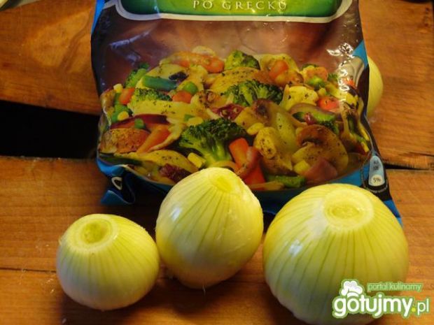 Goloneczki indycze z warzywami