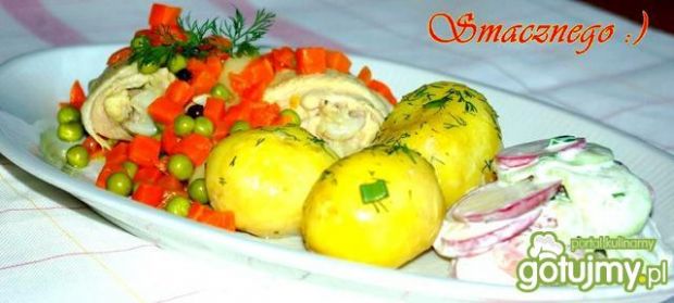 Gotowane udka z warzywami :-)