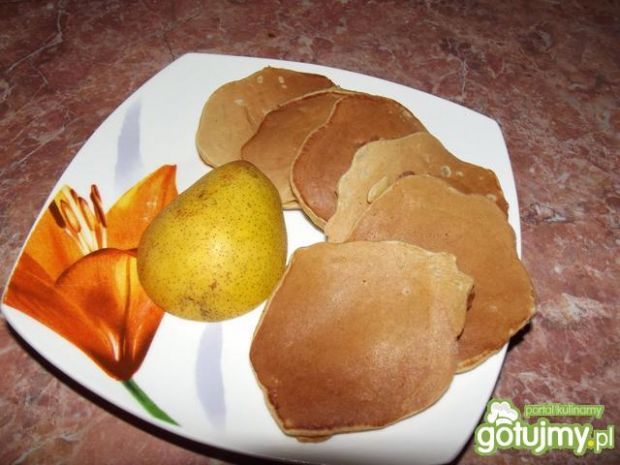 Gruszkowo cynamonowe pancakes