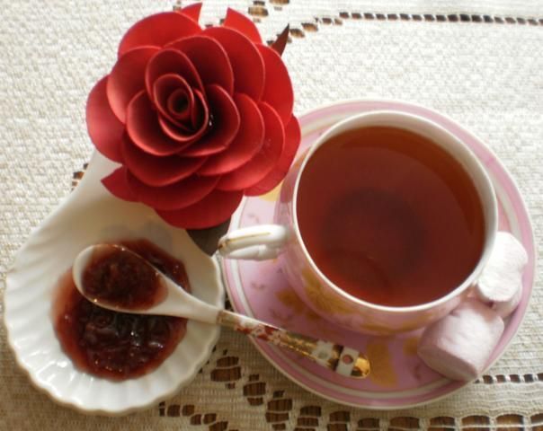 Herbata  cynamonowo- różana:
