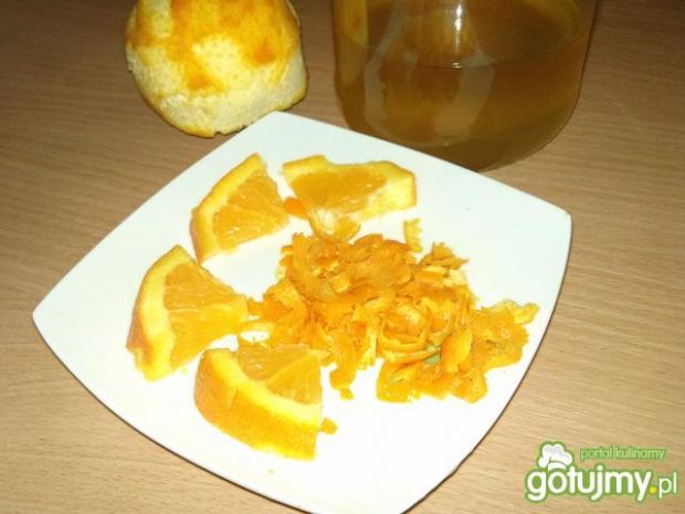 Herbata pomarańczowa z miodem