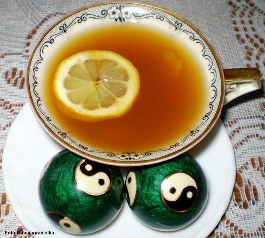 Imbirowa herbatka :
