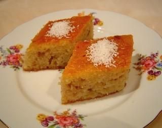 Irmyk tatly - ciasto z kaszy mannej