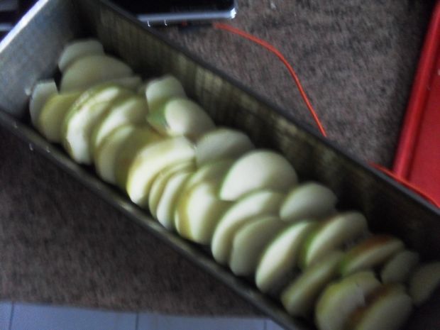 Jabłka pieczone z ziemniakami