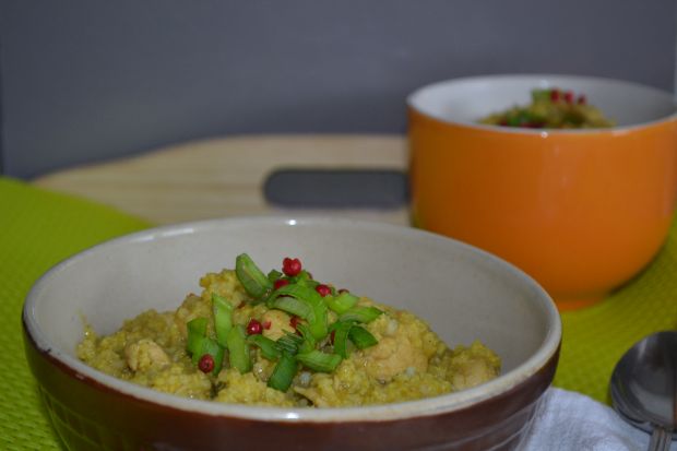 Jaglankowe curry 