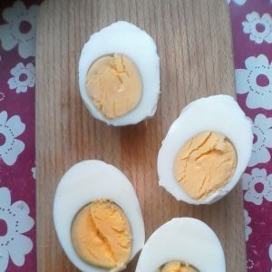 Jajka faszerowane marchewką i cebulką 