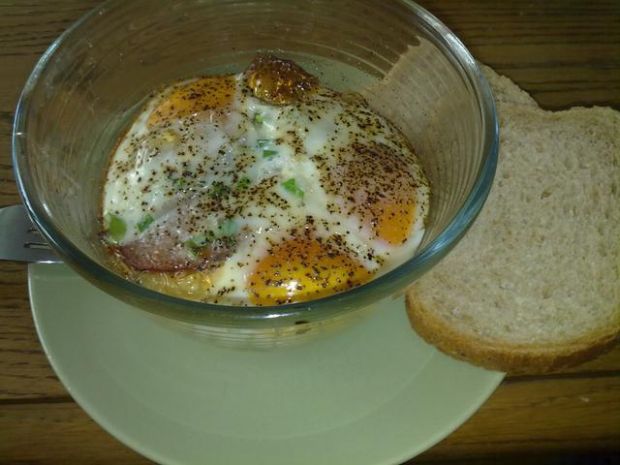 Jajka w gorącym ''półmisku''