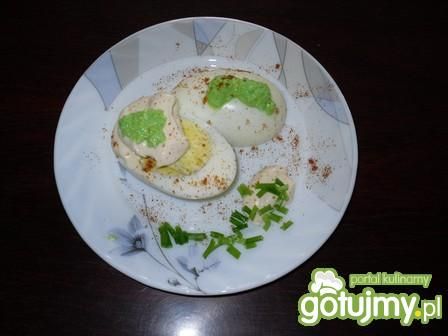 Jajka z chrzanem wasabi