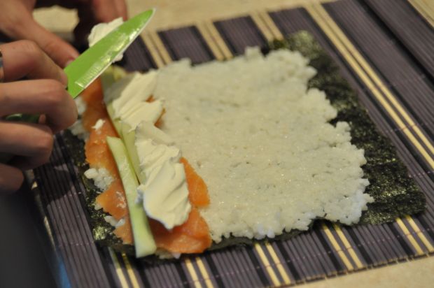 Japońskie sushi maki