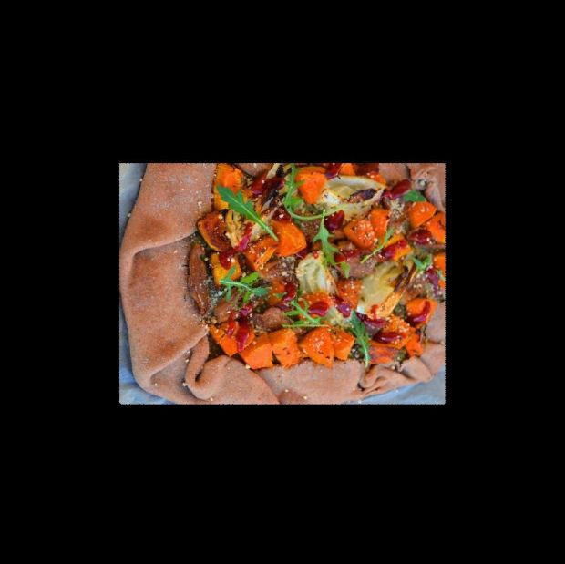 Jedzonka kaszubska – zapiekanka z dynią i grzybami 