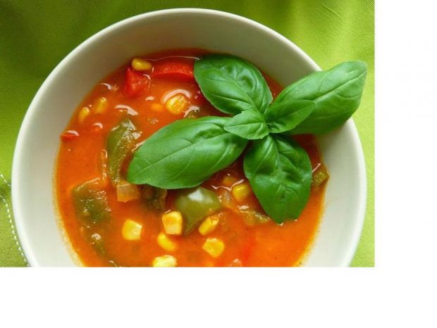 Jesienna zupa parykowa z sosem słodko-kwaśnym