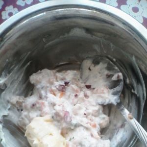 Jogurtowa pasta do chleba z łososiem