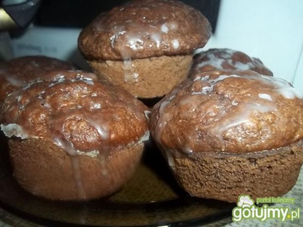 Kakaowe muffinki z kokosem