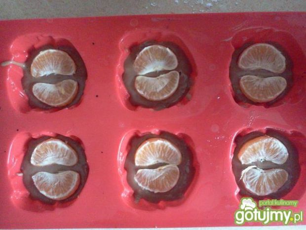 Kakaowe muffinki z mandarynką