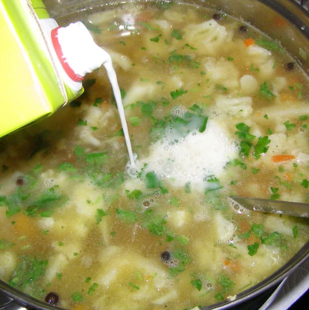 Kalafiorowa zupa