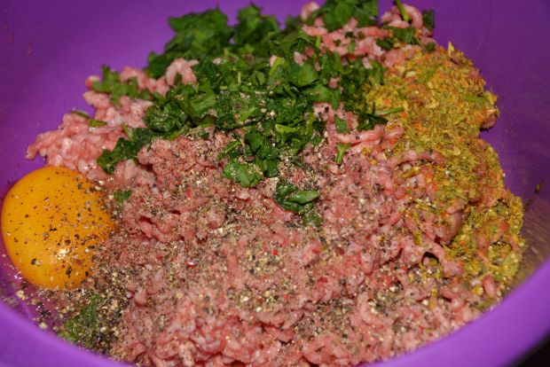 Karafior smażony w mięsnej skorupce Karafior smażony w mięsnej skorupce