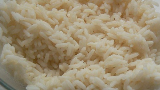 Karkówka z ryżem i pieczarkami