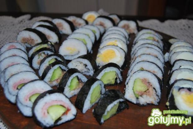 Karnawałowe sushi-nie sushi. 