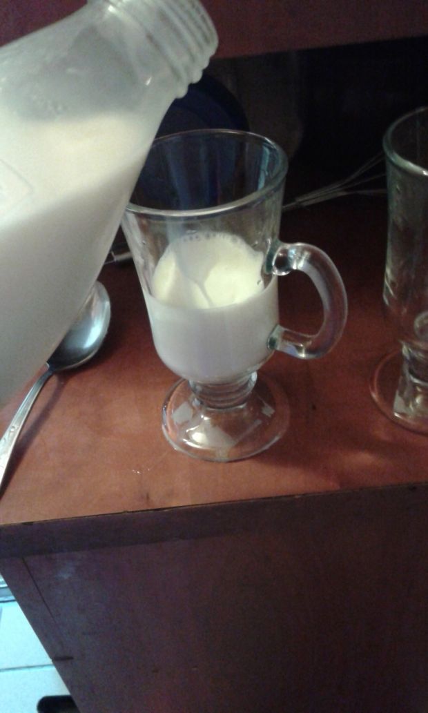 Kawa latte macchiato