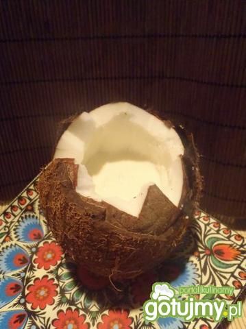Kawa w kokosie z ricottą
