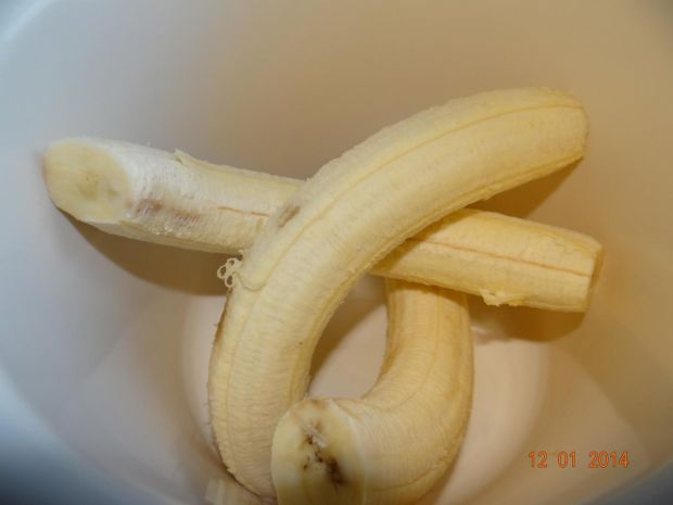 Koktajl bananowo-jagodowy