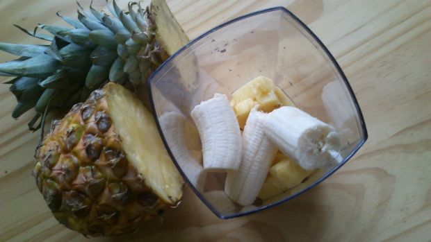 Koktajl kokosowo - ananasowy