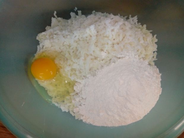 Kopytka ziemniaczano - ryżowe