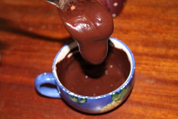 Kostka czekoladowo- malinowa