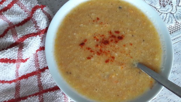 Zupa krem kalafiorowo - marchewkowy